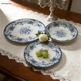 Toile --inspirerad keramisk servis: tidlös elegans